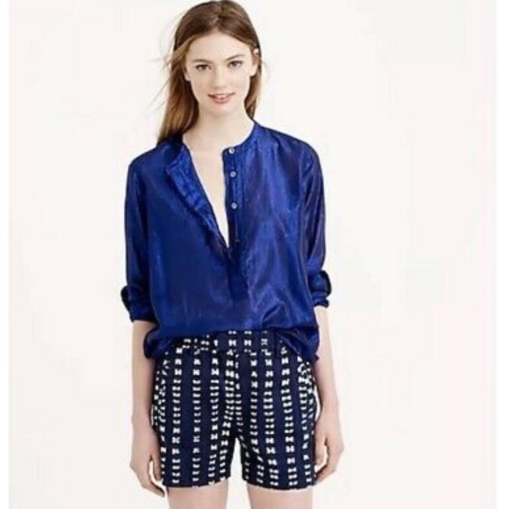 J.Crew Faded Adire 4” Short